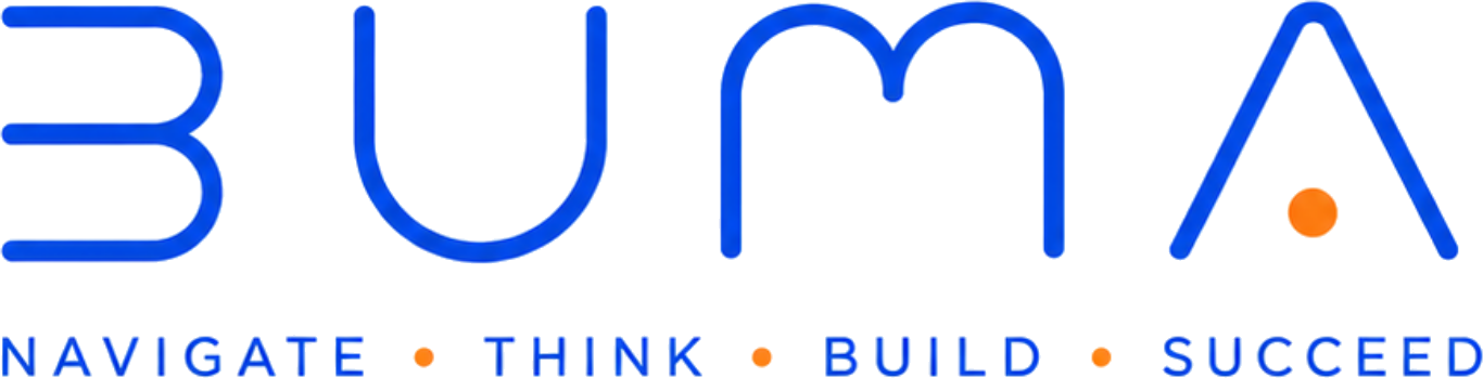 BUMA — Navigate · Think · Build · Succeed